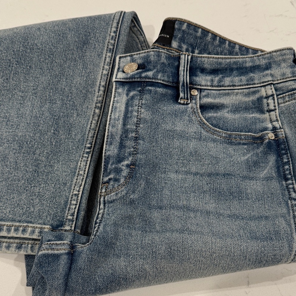 White House Black Market Light Blue Straight Jeans